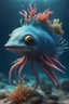 Placeholder: Sea creature with brazilian vibes in a realistic style, 4k, epic