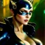 Placeholder: portrait 'beautiful Sexy Busty CatWoman',crystal clear green eyes,painting by gaston bussiere, greg rutkowski, yoji shinkawa, yoshitaka amano, tsutomu nihei, donato giancola, tim hildebrandt, oil on canvas, cinematic composition, extreme detail,fit full head inside picture,32k