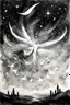 Placeholder: religious instinct; Ink wash; Celestial Palette