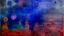 Placeholder: A purple space nebula with spirits painted by Paul Klee