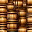 Placeholder: a wooden barrel : 1.5 ) money goes in from above and money comes out from below, ultra quality, vector graphics