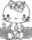 Placeholder: Hello Kitty coloring page