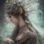 Placeholder: Insanely detailed photograph of an “portrait of gorgeous winter goddess ” with intricate hair, intricate embroidered dress, beautiful clear face and hyperdetailed painting by Ismail Inceoglu Huang Guangjian and Dan Witz CGSociety ZBrush Central fantasy art album cover art,8K, hdr, romantic, mysterious, ominous, beautiful flowers, jewelry, comfort, natural eyes,naked,tasteful