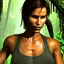 Placeholder: lara croft sweating in the jungle