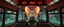 Placeholder: bus driving happy 2d neon fluffy rat elf scumbag in the style of Escher and Giger and Fallout 4, pinhole cam, airbrush 3d rendering, on tv screen:A five-second cinematic single take in a clean industrial presentation hall.