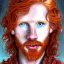 Placeholder: Portrait of young Courtney Gains as a ruggedly handsome, joyful, roguish pirate, charismatic, attractive male, masculine, perfect, precisely detailed clear eyes, unblemished, flawless skin, softly freckled face; meticulously detailed multi-hued ginger carrot-colored cherry fire red hair; fantasy, intricate, elegant, highly detailed, digital painting, concept art, matte, sharp focus, illustration, art by artgerm and greg rutkowski and alphonse mucha