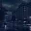 Placeholder: sad city scene, photo quality, dark colours