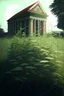 Placeholder: Library has a weed yard