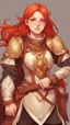 Placeholder: Teenaged Female Red haired kitsune paladin/bard