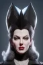 Placeholder: Lana Turner as evil queen in black leather, leather, busty, cleavage, angry, stern look. character design by cory loftis, fenghua zhong, ryohei hase, ismail inceoglu and ruan jia. unreal engine 5, artistic lighting, highly detailed, photorealistic, fantasy