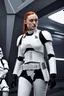 Placeholder: [Sophie Turner] Sophie clicked the locks on her white armor, sealing herself inside the stormtrooper uniform. As the newest recruit to the Galactic Empire's elite shock troops, her first live mission was about to begin. "Troopers, move out!" barked Commander Rax as he took point down the loading ramp. Sophie fell in with her squad mates as they swept onto the rebel starship docking bay. Silence greeted them as they advanced cautiously through the empty passageways. Something wasn't right, Sophie