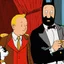 Placeholder: Tintin with batman