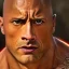 Placeholder: Fantasy, Dwayne Johnson as shaolin monk, heroic, award winning, insanely detailed, sunlit, realistic, fighting,acrylic paint, 8k resolution, hdr