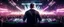 Placeholder: 50k resolution, ultra realistic, front facing, symmetrical features, DJ Hardwell playing hardstyle techno to a large crowd