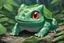 Placeholder: Bulbasaur in 8k Hayao Miyazaki draw style , close picture, highly detailed, high details, detailed portrait, masterpiece,ultra detailed, ultra quality