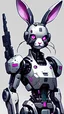 Placeholder: militari cyborg, rabbitkuromi, detail grafic