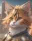 Placeholder: a Saiyan Cat, anime