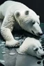 Placeholder: polar bear melting into a puddle, hyper realistic photography, detailed expression of agony, hyper realistic fur and anatomy details, Takeshi Kawano style, dark colour tone, epic colour treatment, cinematic colour treatment, meticulously intricate perfectly symmetrical extremely detailed, pixiv daily ranking, pixiv, extreme depth of field, artstation, sculpture style, spectacular details, volumetric lighting, masterpiece, cinematic, Hollywood production, 8k resolution, high definition, max octan