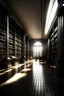 Placeholder: Crear un render de un espacio de una biblioteca, con un aura misteriosa, con espacios y entradas no directas, pero que se sienta la tranquilidad sobre todo