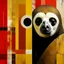 Placeholder: New Objectivity Sloth contrivance, by Colin McCahon and VS Gaitonde, mind-bending image, fragmented, subconscious deconstructivism, dull yellow and black and white and pastel red color scheme