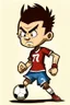 Placeholder: Yuan Wesa Footballer cartoon 2d