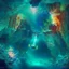 Placeholder: Cenote in space