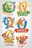 Placeholder: "Create a logo for a children's game program. Education is central, with 5 themes (science, culture, sports...) and primary colors. 'Wijze Weetjes Wereld' is the title. Incorporate the 3 W's from the title into the logo."