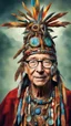 Placeholder: bill gates as crazy medicine man shaman