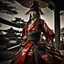 Placeholder: Behold the powerful alluring and pretty Japanese samurai woman, her body adorned with the traditional samurai costume, HDR, beautifully shot, hyperrealistic, sharp focus, 64 megapixels, perfect composition, high contrast, cinematic, atmospheric, moody