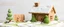 Placeholder: house made of flour