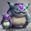 Placeholder: Gengar and squrtle mixed pokemon