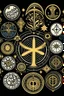 Placeholder: all the symbols of the main world religions combined into one symbol