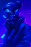 Placeholder: Designing for cyberpunk purple i blue