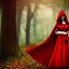 Placeholder: sensuality with gorgeous red riding hood