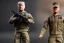 Placeholder: G.I. Joe doll soldier Donald Trump, gun,boots, helmet, high definition, elbow, legs