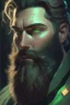 Placeholder: photorealistic white male bearded handsome, hyperdetailed painting, luminism, Bar lighting, complex, dark green miltary, 4k resolution concept art, Artgerm, WLOP, Alphonse Mucha, 3d render, octane render, intricately detailed, cinematic, awesome full color, hand drawn, dark, gritty, cinematic