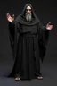 Placeholder: russian monk for a horror ,3d model, t-pose, full length