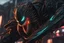 Placeholder: Pyke venom in 8k solo leveling shadow artstyle, pirate them, mask, close picture, sea, neon lights, intricate details, highly detailed, high details, detailed portrait, masterpiece,ultra detailed, ultra quality