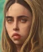 Placeholder: Billie Eilish, clip, photorealistic, 8k