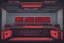 Placeholder: red indicator, a control desk of a nuclear plant, in pixel art