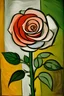 Placeholder: Portrait of a rose by Picasso