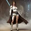 Placeholder: A buxom wench as a new Star Wars heroine