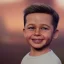 Placeholder: Brad Pitt toddler, smile, full body, hyper realistic