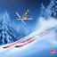 Placeholder: snow shark ski jumping
