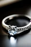 Placeholder: round diamond engagement ring white gold thinner band