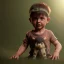 Placeholder: Rambo toddler, full body, dramatic lighting, hyper realistic