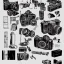 Placeholder: elements of photographic equipment. poster graphics. high detailed. ink and acrylic.