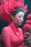 Placeholder: Coral creature , 3d 4k octane render, lifelike, photorealistic, artstation, illustration, smooth, sharp focus, ornate, intricate, complex, highly detailed, digital painting, smooth, art by tom bagshaw, akihiko yosh