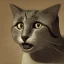 Placeholder: Portrait of cat realistic