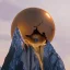 Placeholder: the broken sun melts down the mountain